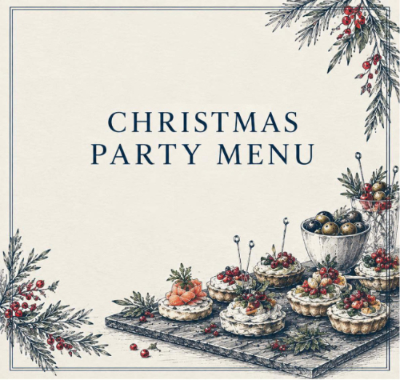 Christmas Party Menu 2026 – download PDF