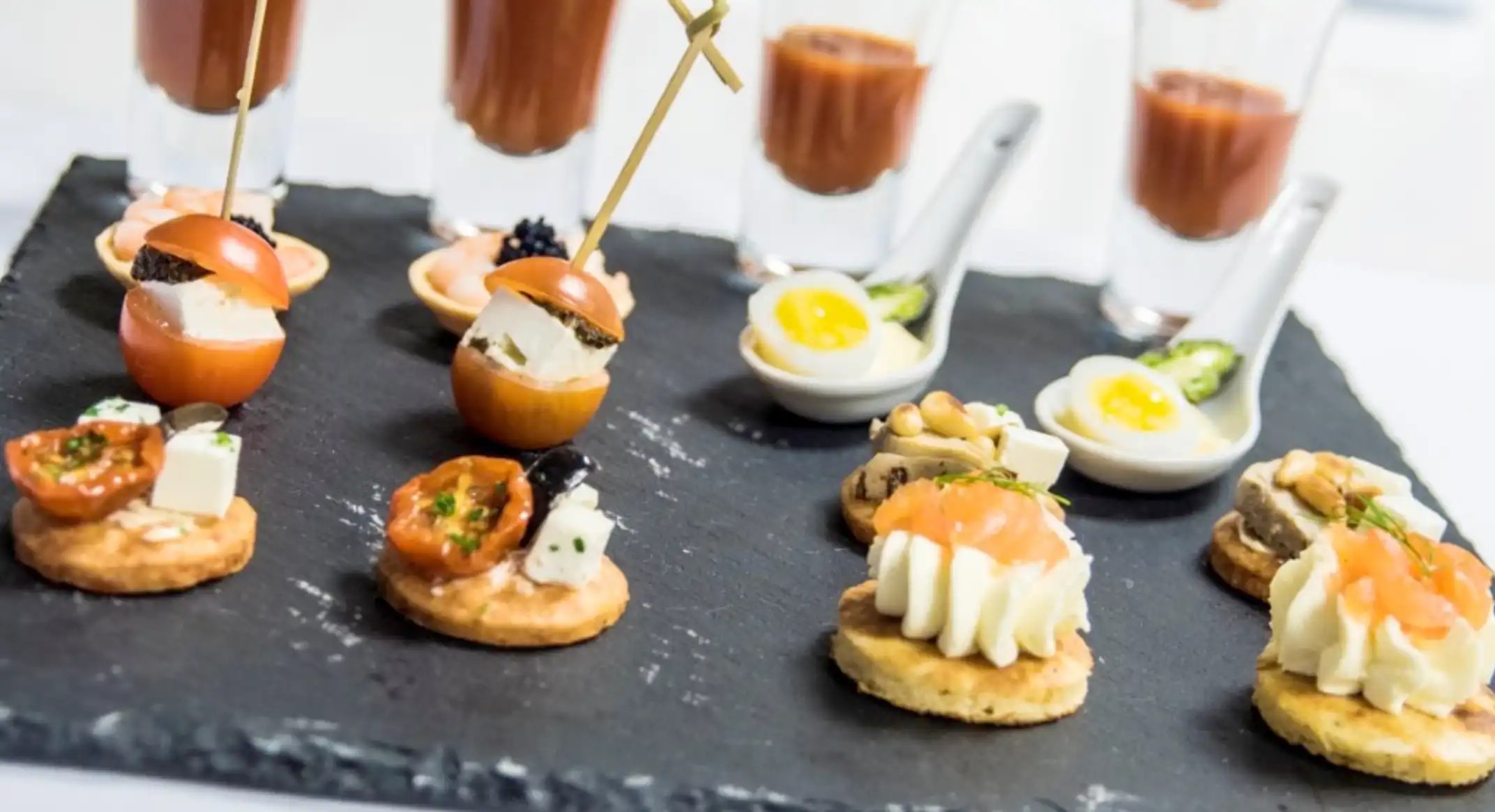 wedding canapes